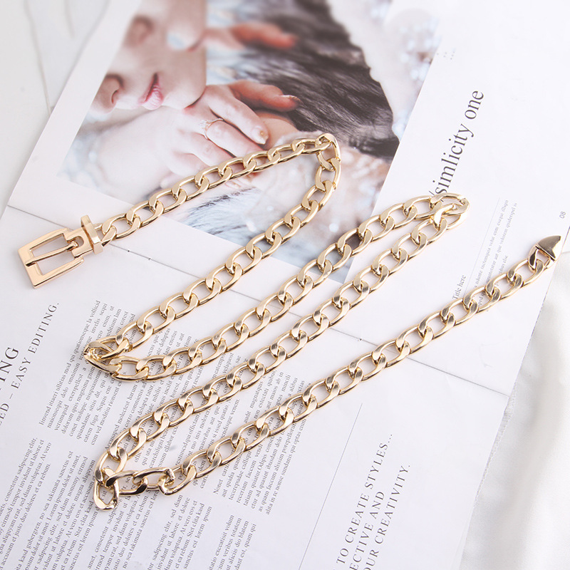 Thắt lưng belt xích nổi bật thời trang fashion new