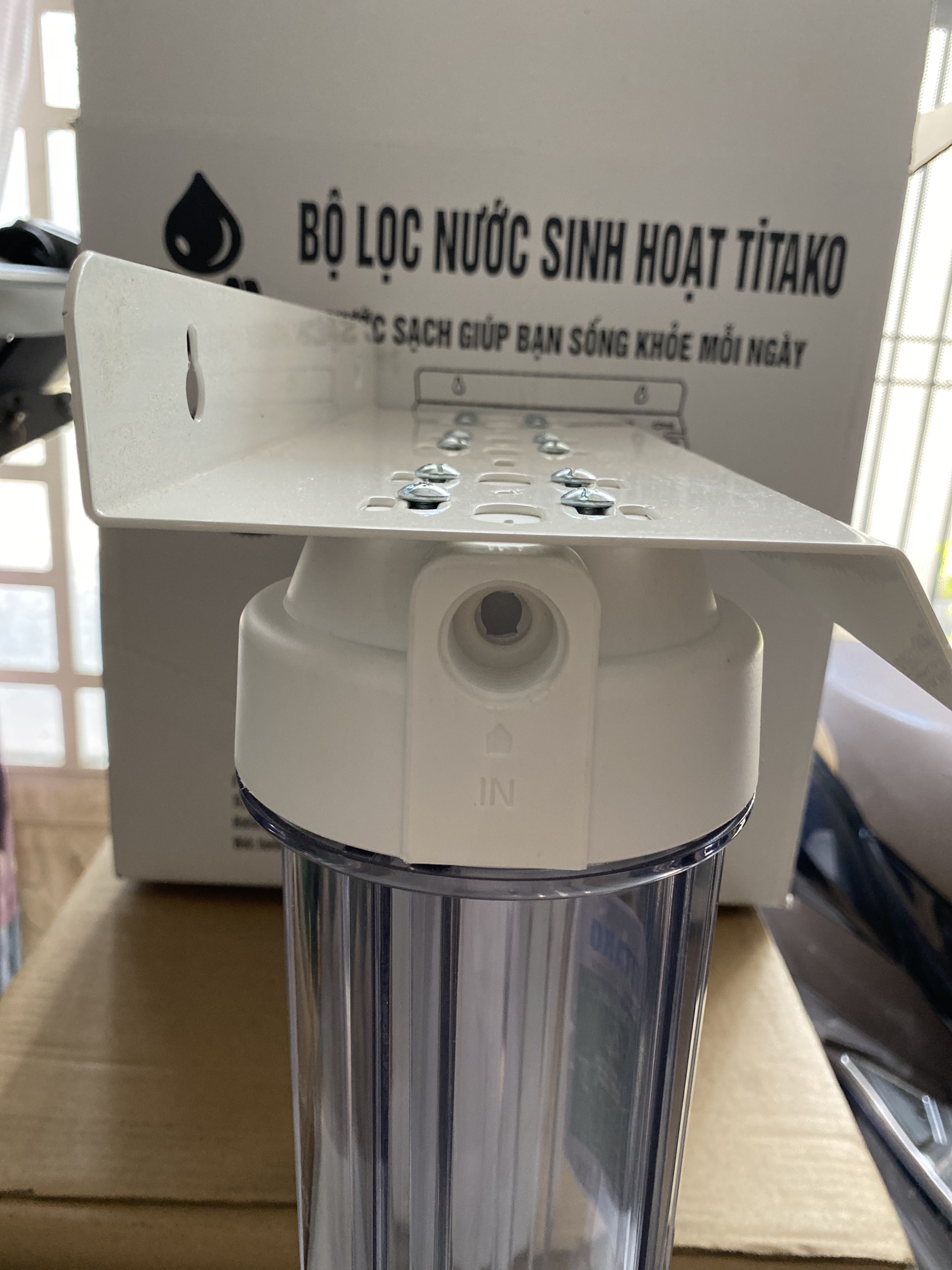 Bộ Lọc Nước Sinh Hoạt 10 inch 3 Cấp Cao Cấp