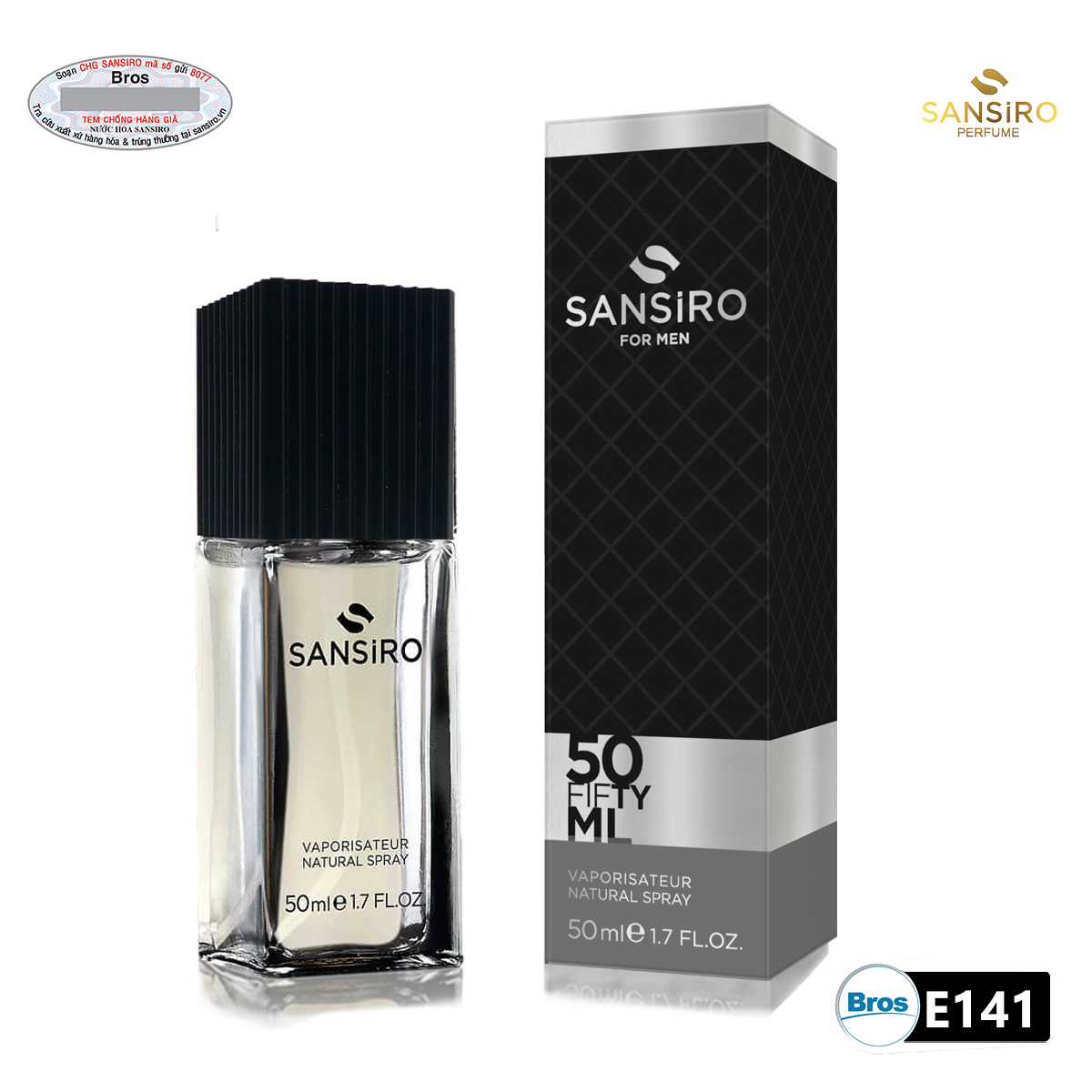 E141 - Nước hoa Sansiro 50ml cho nam