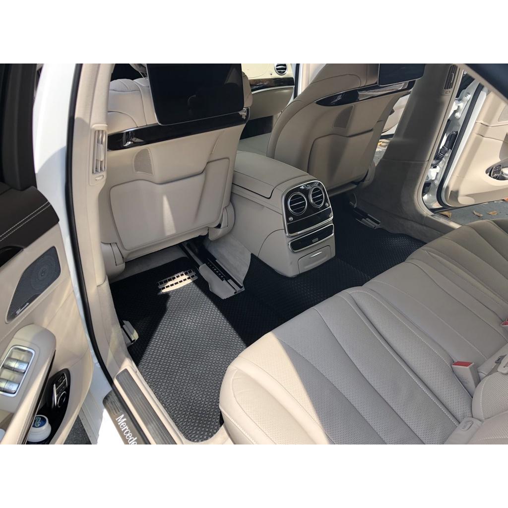 Thảm lót sàn ô tô KATA cho xe Mercedes S (2015 - 2021)  - Khít với sàn xe, Chống trơn, Không mùi, Không ẩm mốc