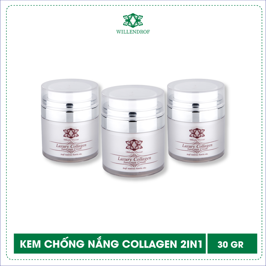 30GR KEM CHỐNG NẮNG CAO CẤP BỔ SUNG COLLAGEN 2 IN 1 [HÀNG CHÍNH HÃNG THÁI LAN]