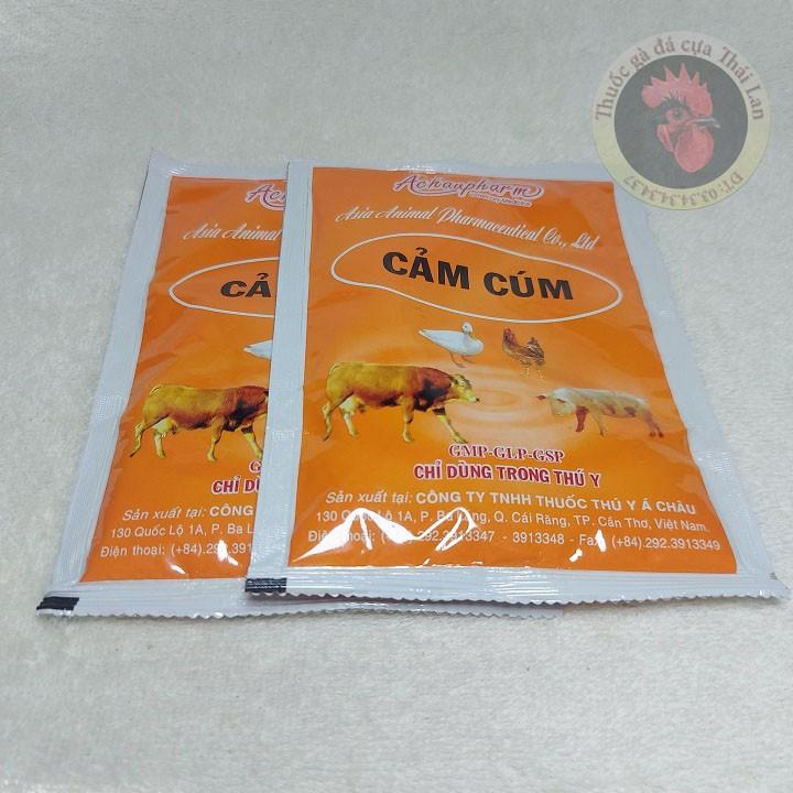 COMBO 5 GÓI - cảm cúm - dành cho gà , vịt - mỏi gói 100 gram
