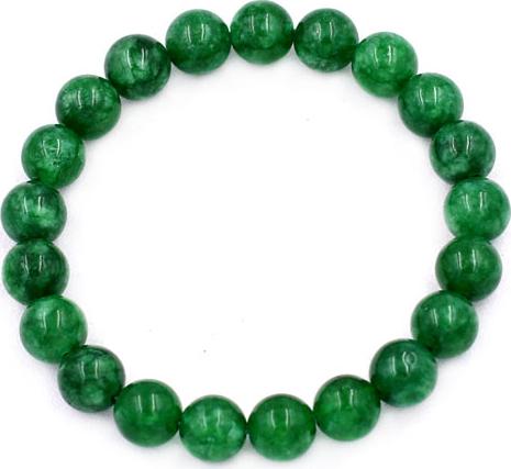 Vòng tay chuỗi Cẩm Thạch Sơn Thủy 8 ly 20 hạt - hợp mệnh Mộc, mệnh Hỏa - Vòng size nhỏ