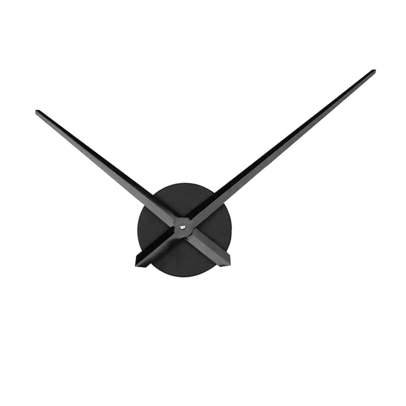 DIY Clock Movement, Minute Hands, Hour Hand, Long Shaft Clock Accessories, Clock Repair Kit for Bedroom, Kitchen, Living Room