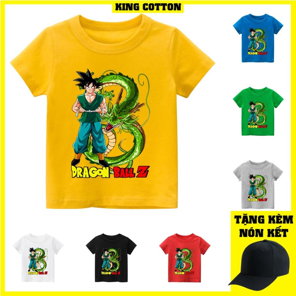 Áo thun trẻ em SONGOKU , 8 màu áo, đầy đủ size có big size, MÀU KHÁC NHẮN TIN SHOP