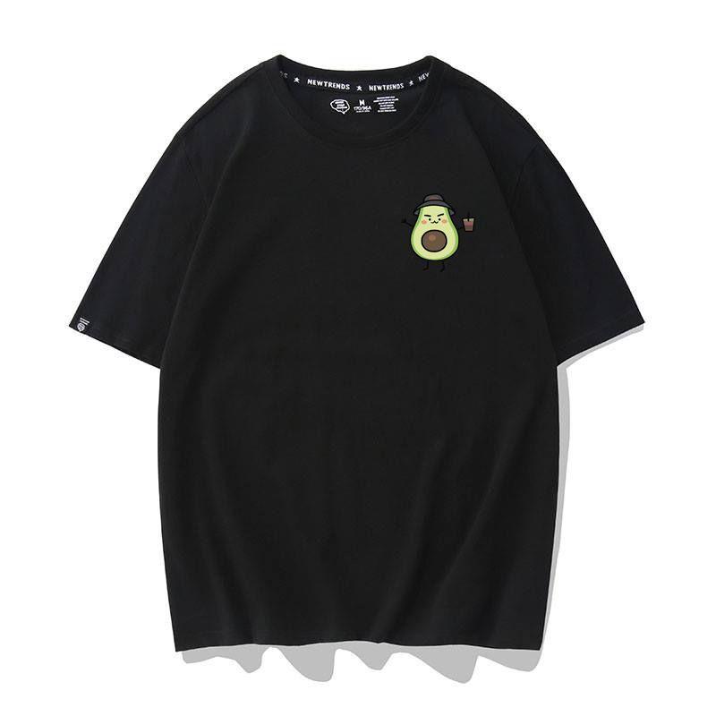  Áo Thun Nữ Tay Ngắn Unisex Nam Nữ Icoin Trái Bơ - Unisex - Cotton - Mã AT014