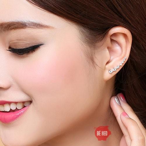 Bông tai nạm đá nhân tạo BH624