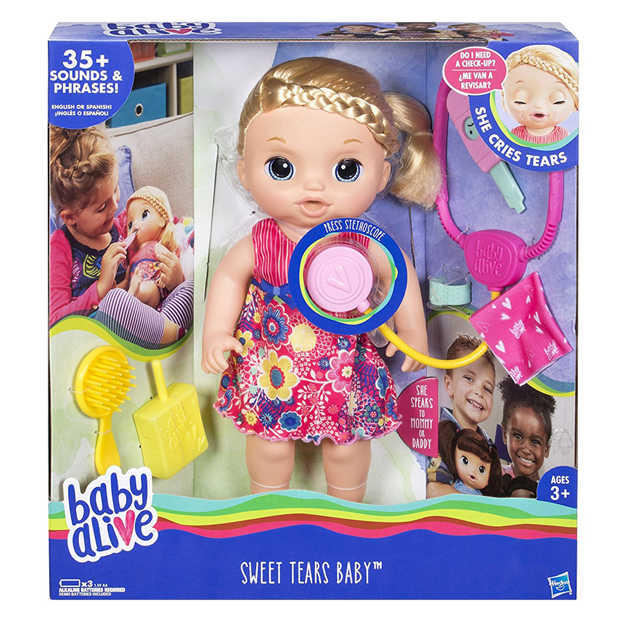Búp bê Baby aLive - Bé cưng mít ướt C0957