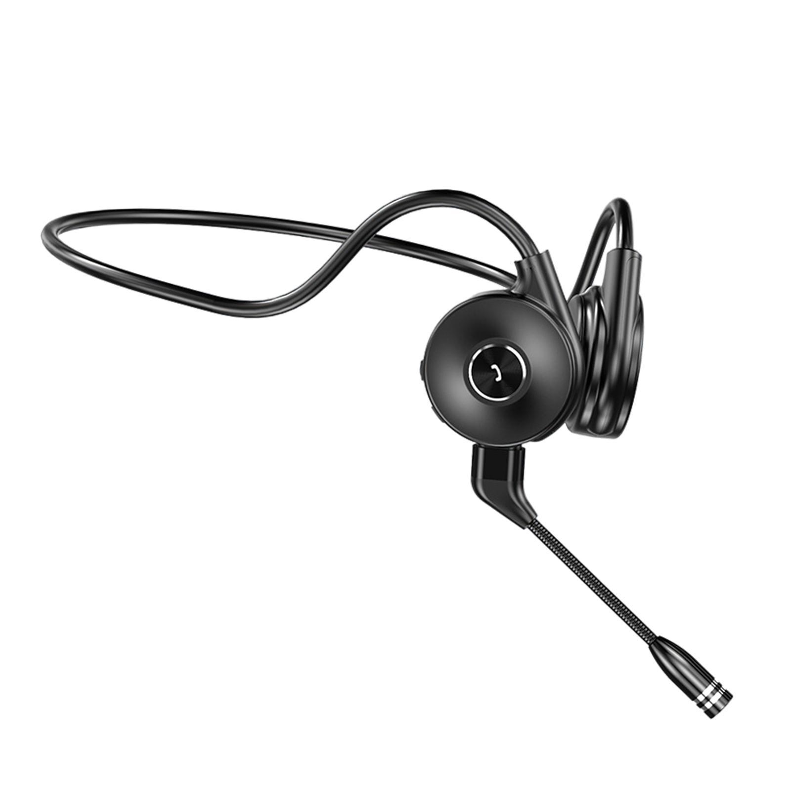 2Pcs Open-Ear Bone Conduction Headphones Waterproof Running Driving Music