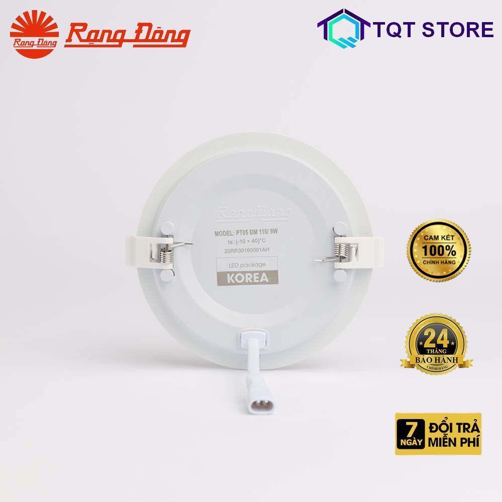 Đèn LED Panel Tròn Đổi Màu Rạng Đông, Lỗ Trần D135, Công Suất 12W, Model PT05 ĐM 135/12W