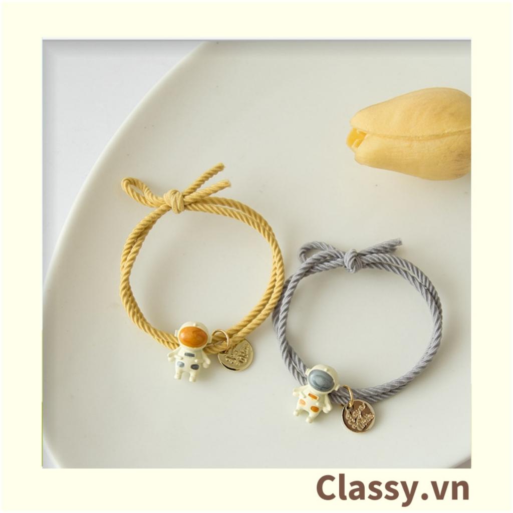 01 dây cột tóc Classy đính hình phi hành gia ngộ nghĩnh PK780- phong cách Hàn Quốc