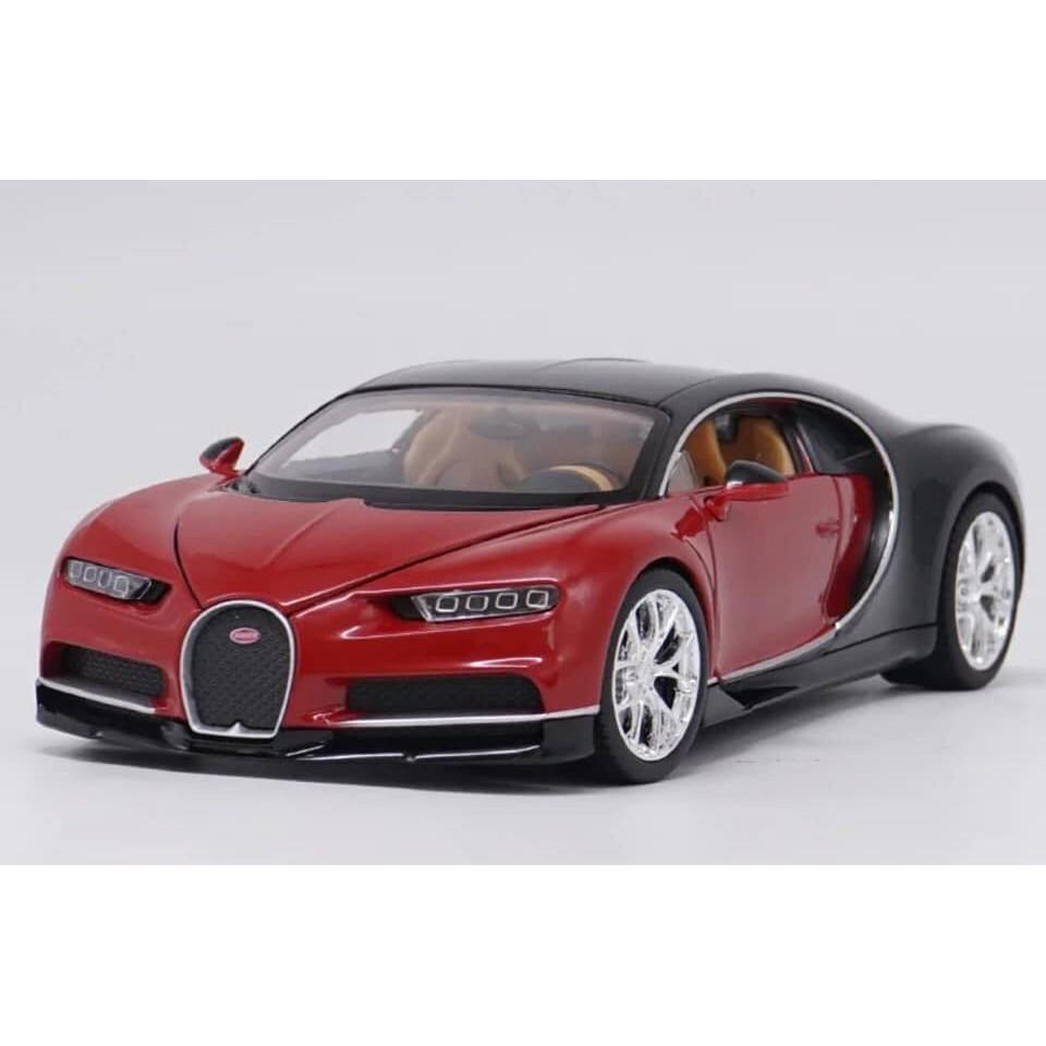 mô hình xe kim loại  Bugatti Chiron 1: 24