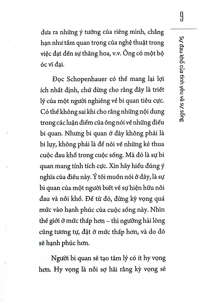 Sự Đau Khổ Của Tình Yêu Và Sự Sống (Sbooks)