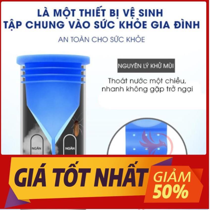 Ống chặn mùi hôi cống bộ nắp phễu thoát sàn chống trào ngược ngăn côn trùng khử mùi đường thoát nước