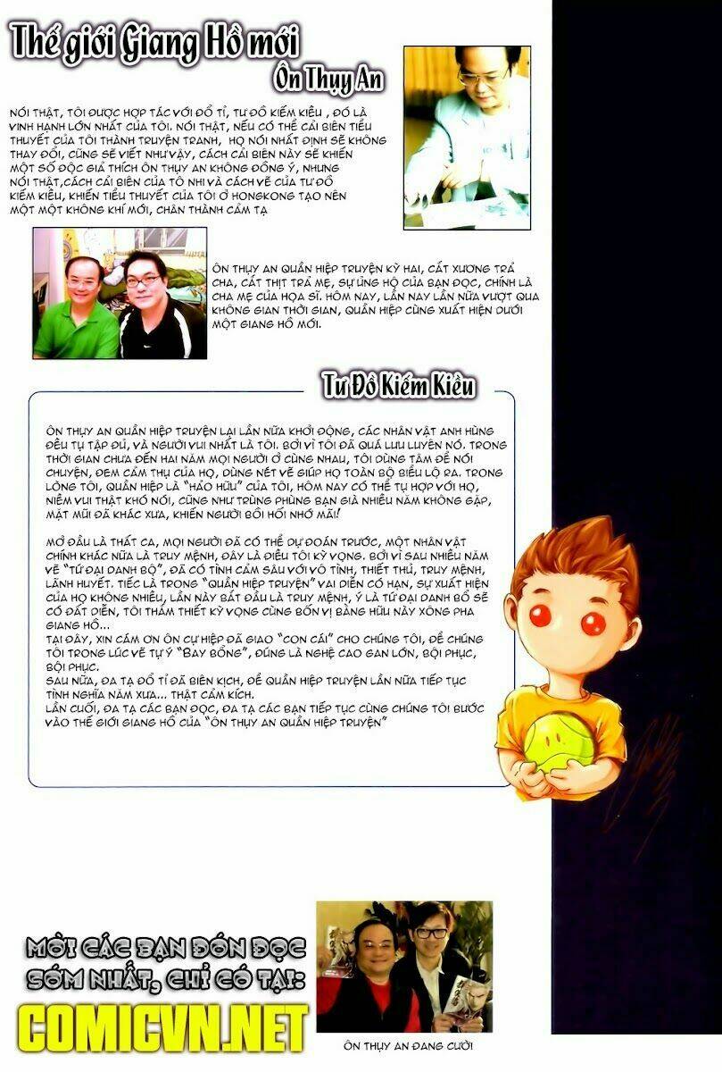 ôn thuỵ an quần hiệp truyện 2012 chapter 1 2