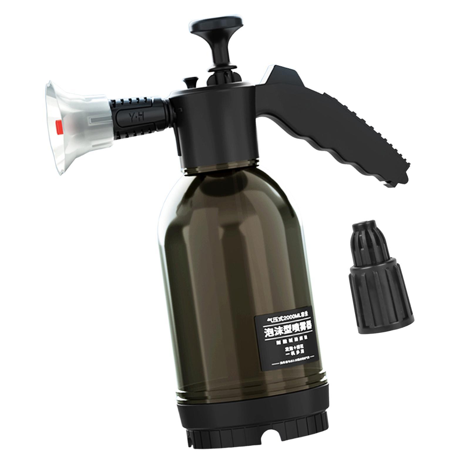 Car Wash Foam Pressure Sprayer 2L Multipurpose for Indoor Outdoor Lawn
