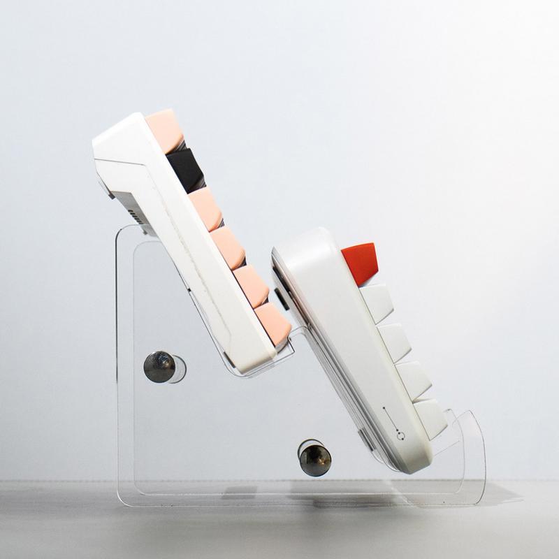 3 Tầng Màn Hình Bàn Phím Acrylic Trong Suốt Giá Đỡ Bàn Phím Cho Máy Tính Cơ Giá Để Đồ