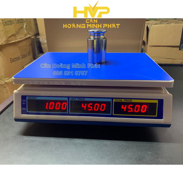 Cân tính giá JADEVER 30kg JPA_Cân tính tiền hàng