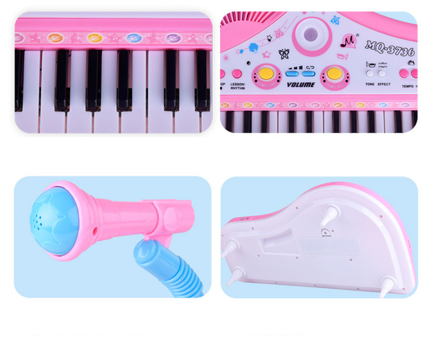 Đàn organ điện tử kèm micro