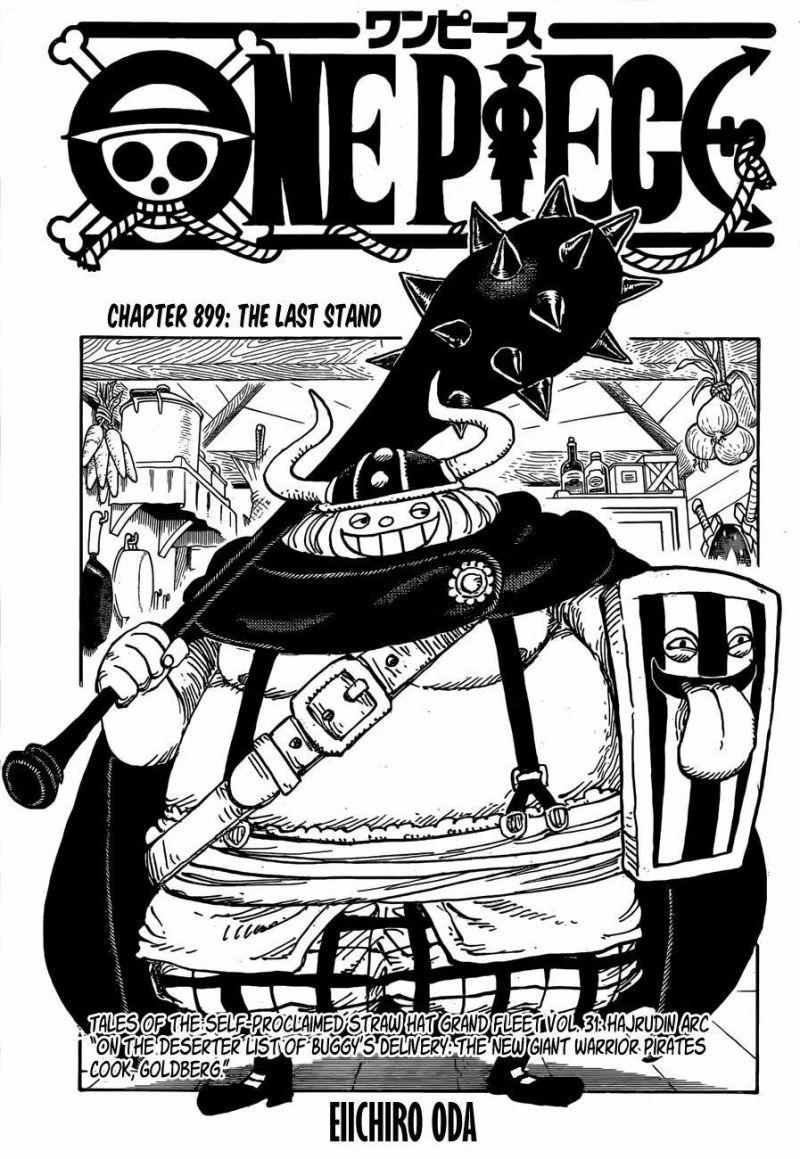 đảo hải tặc - one piece chapter 899 1