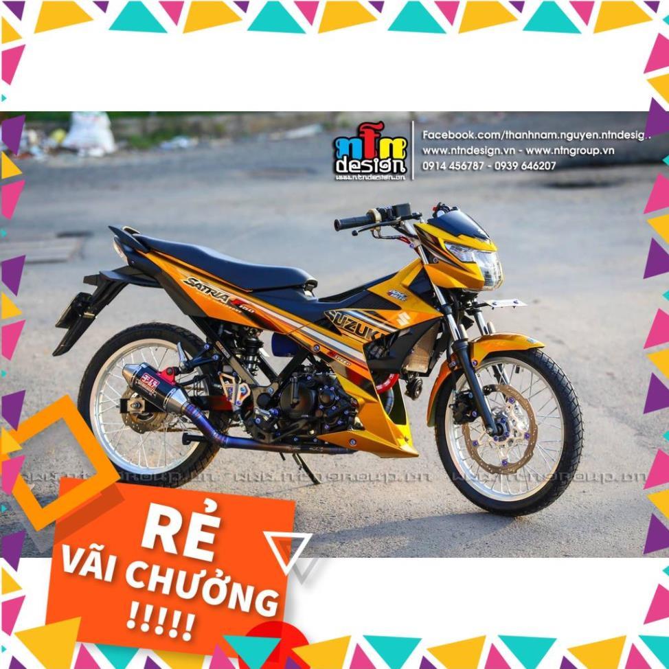 Tem Rời Raider FI Mẫu Vàng Đen