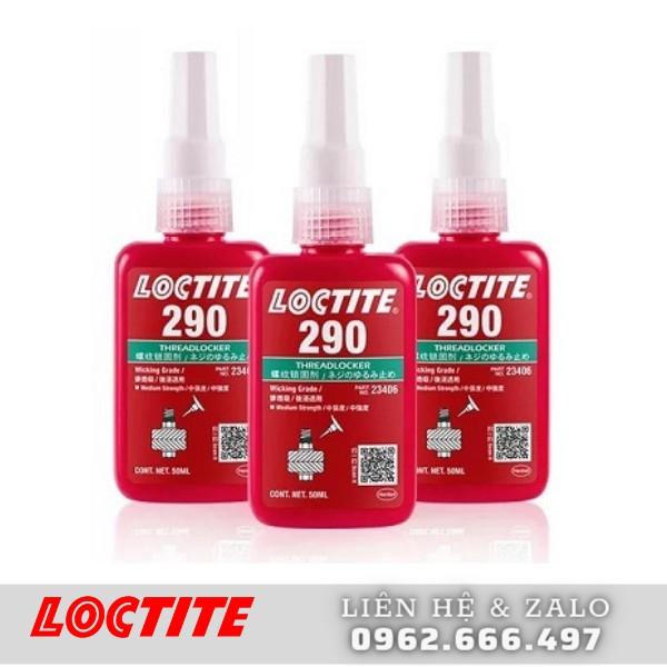 Keo loctite khoá ren 290 - 50ml và 250ml