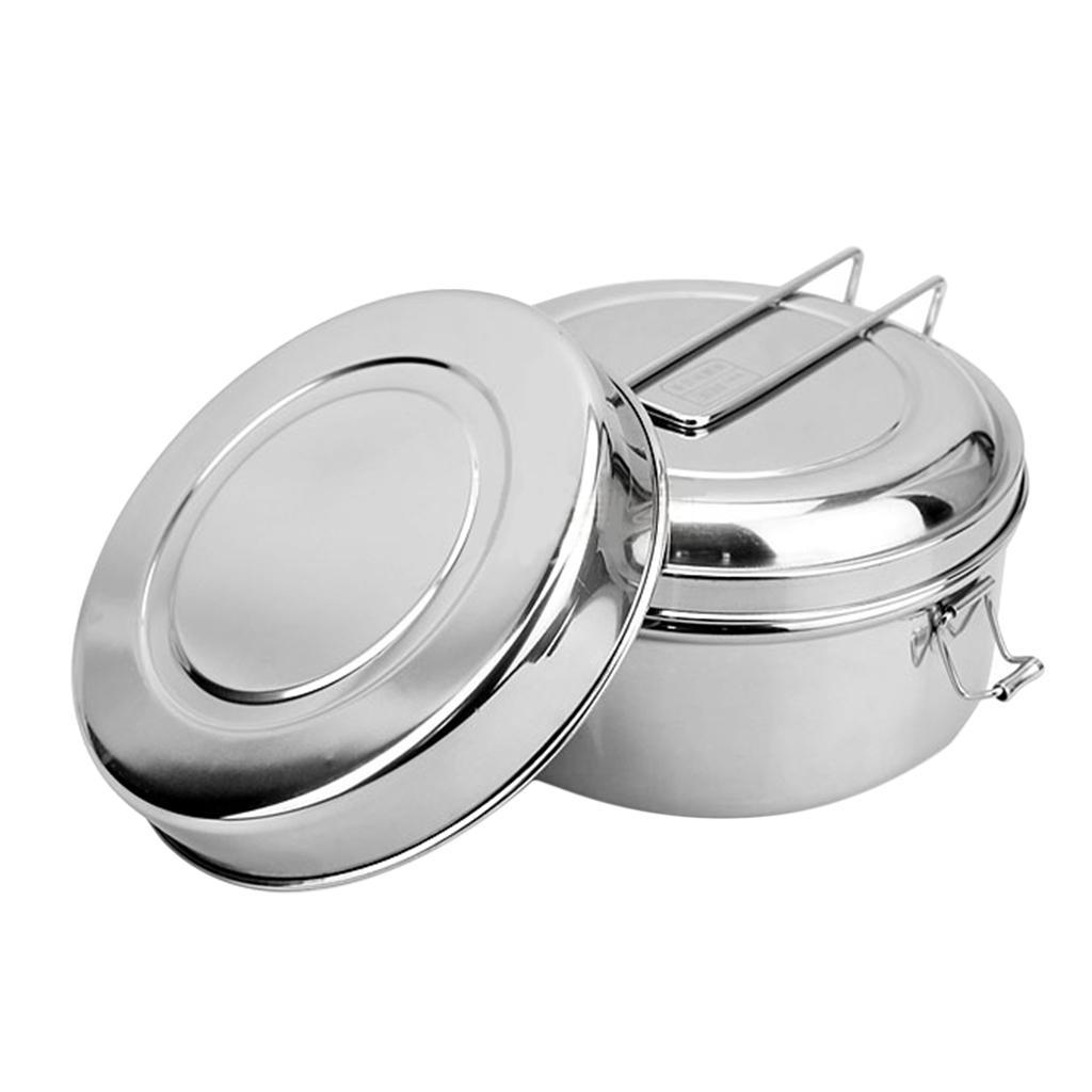 2x Thermal Microwave Bento Lunch Box Camping Fruit Storage Container For Kid