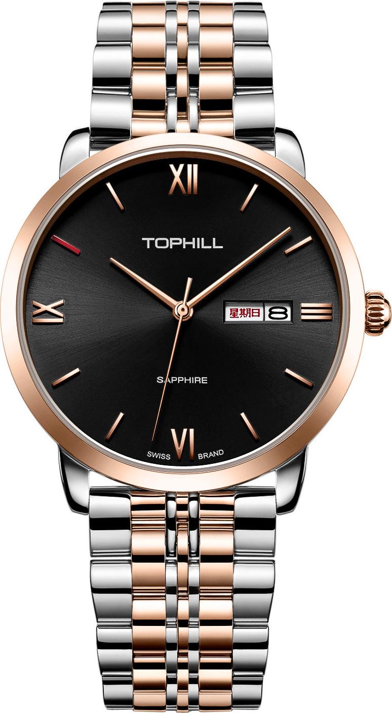 Đồng hồ nam chính hãng Thụy Sĩ TOPHILL TA035G.S7192