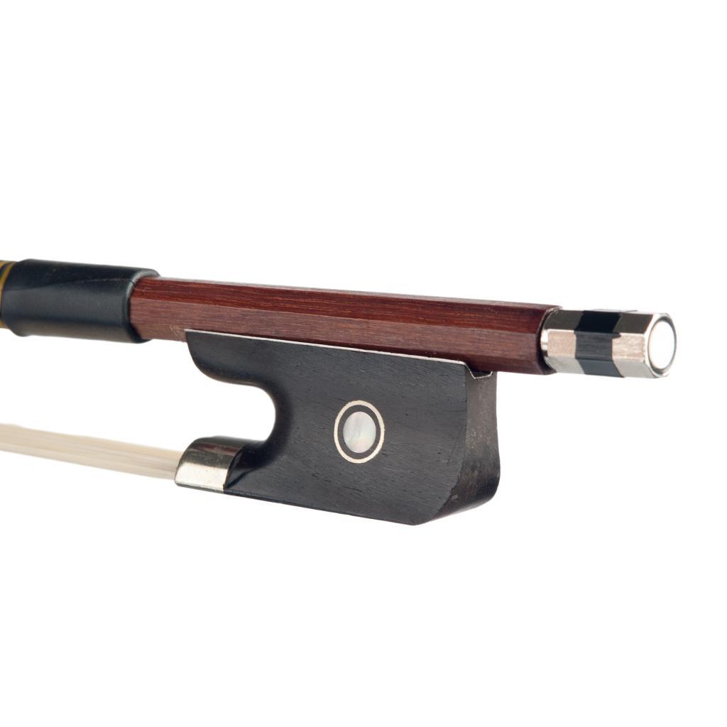 1 Piece Brazilwood Cello Bow Octagonal Cello Bow for Beginners Practice