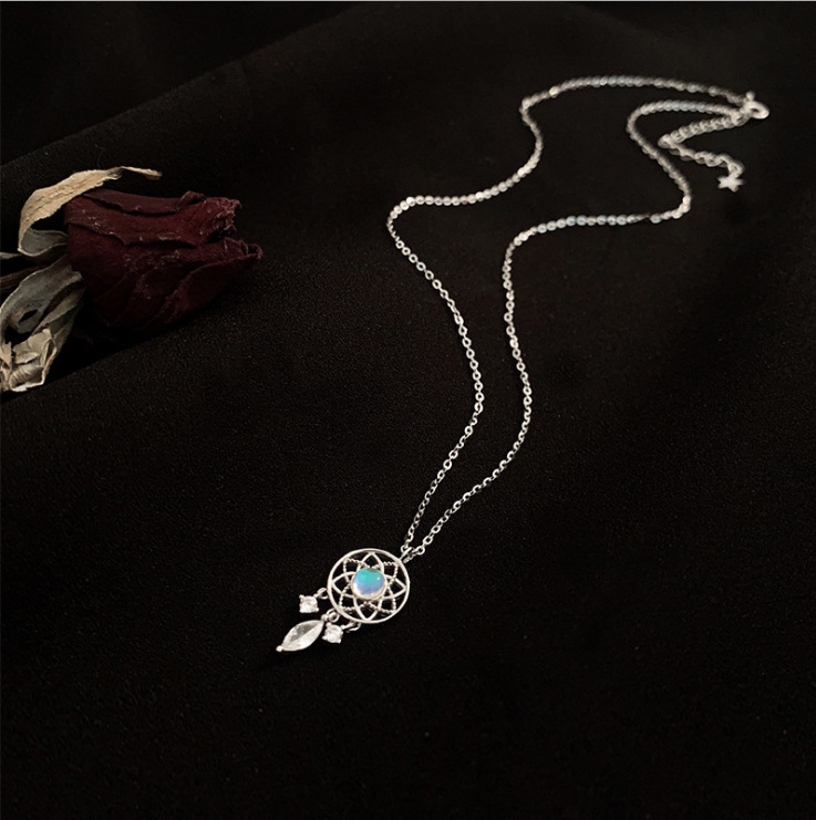Vòng cổ dreamcatcher , dây chuyền hợp kim bạc 925 dành cho nữ DC05