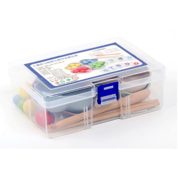 Đồ chơi gỗ Montessori bộ gắp hạt số đếm- rèn luyện vận động tinh- học màu sắc- toán- giúp bé tư duy nhanh nhẹn