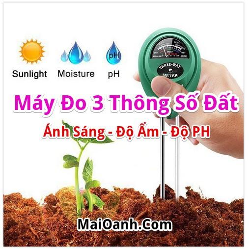 Máy Đo Độ Ẩm, Đo Ph, Đo Ánh Sáng Đất Canh Tác