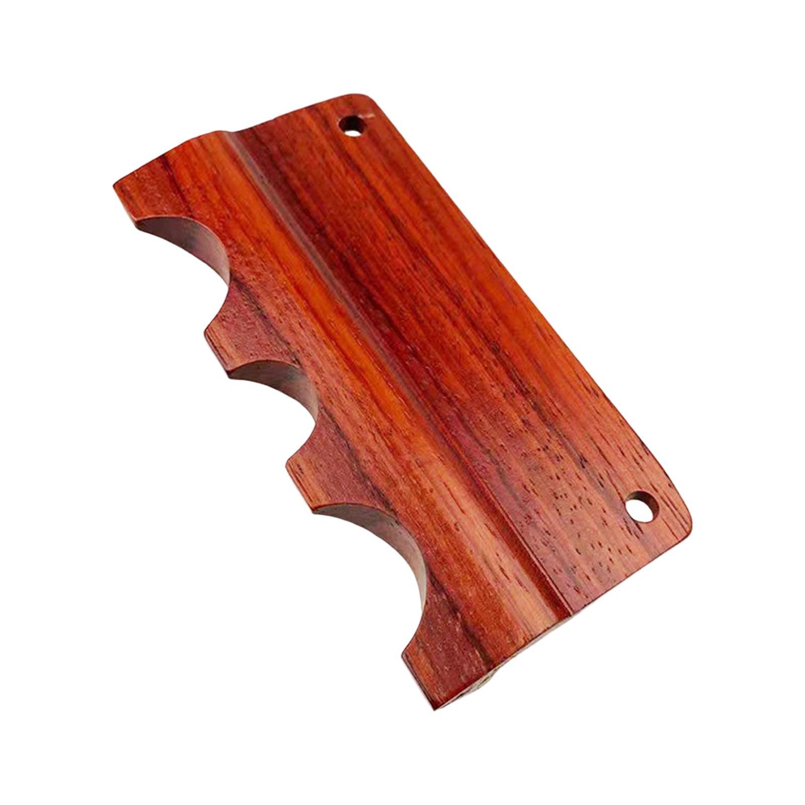 Pool Cue Holder for Table, Pool Table Cues Sticks Holder, Portable Nonslip Weighted Wooden 3 Cue Durable Snooker Rod Rack Table Clip