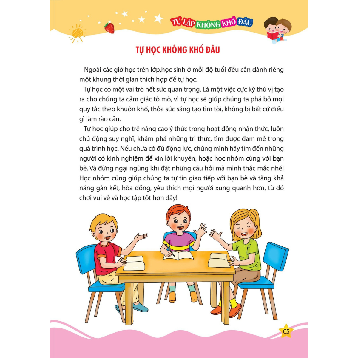 Kỹ năng sống cho trẻ - Kỹ Năng Tự Lập Không Khó Đâu