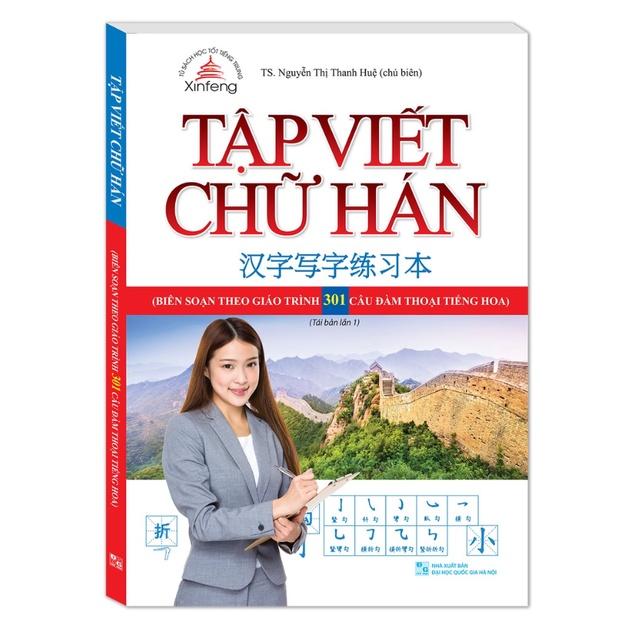 Sách - Combo Tập viết chữ Hán + Tập viết chữ Hán cơ bản