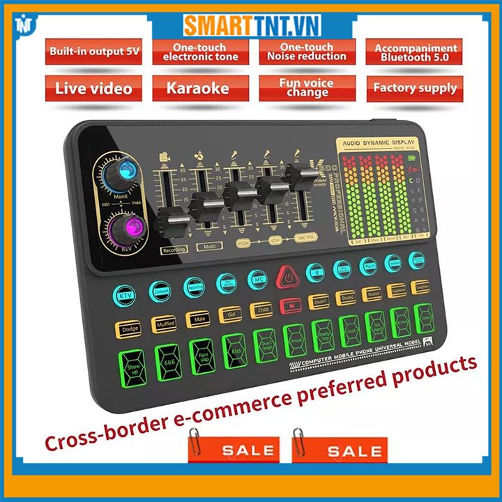 Sound card K500 chuyên thu âm, livestream, karaoke online