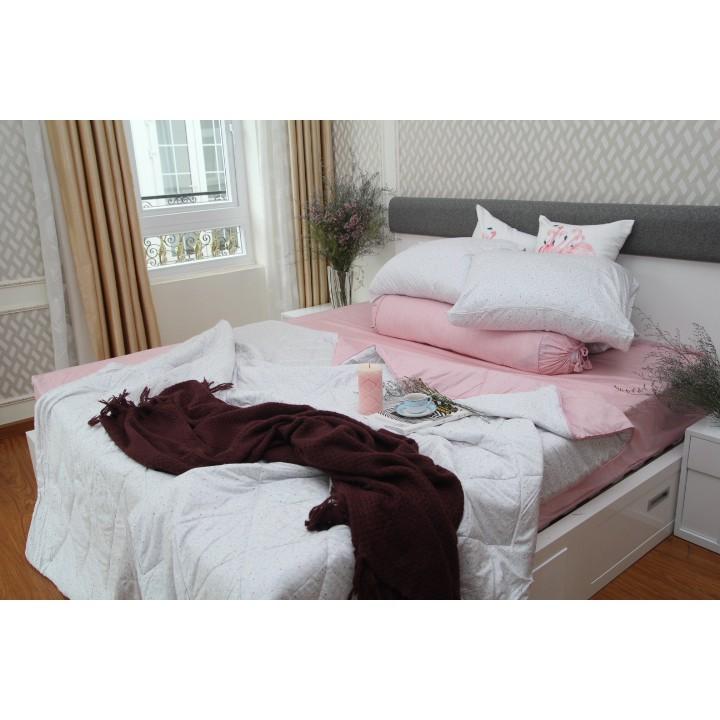 Chăn Ga Gối Niam vải lụa món quà ý nghĩa cho gia đình mã SMT.02