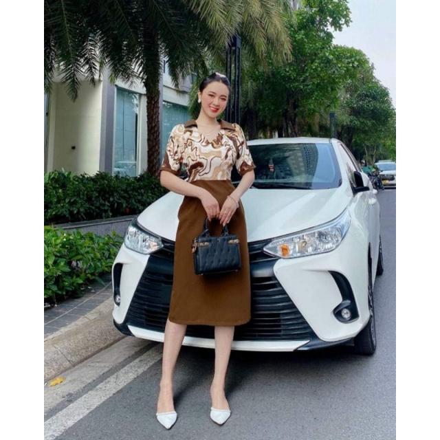 ĐẦM CÔNG SỞ CỔ V BẺ XINH XẮN