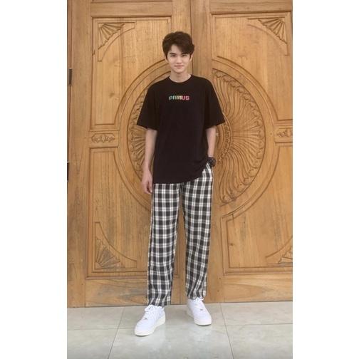 Quần BAGGY Caro Ống Rộng Unisex Form Suông, Caro Pants Nam Nữ Hot Trend Gen Z Ulzzang Mr.Smile 99 Shop