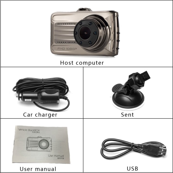 Camera Hành Trình Elitek EJV T666G - HÀNG NHẬP KHẨU