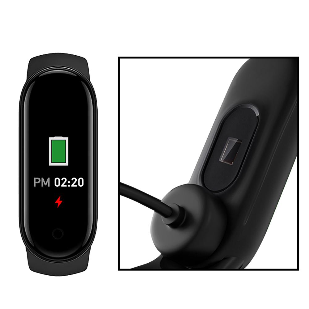 Đồng hồ thể dục thông minh M6 theo dõi nhịp tim Màn hình ngủ 0.96in Màn hình màu IP67 không thấm nước