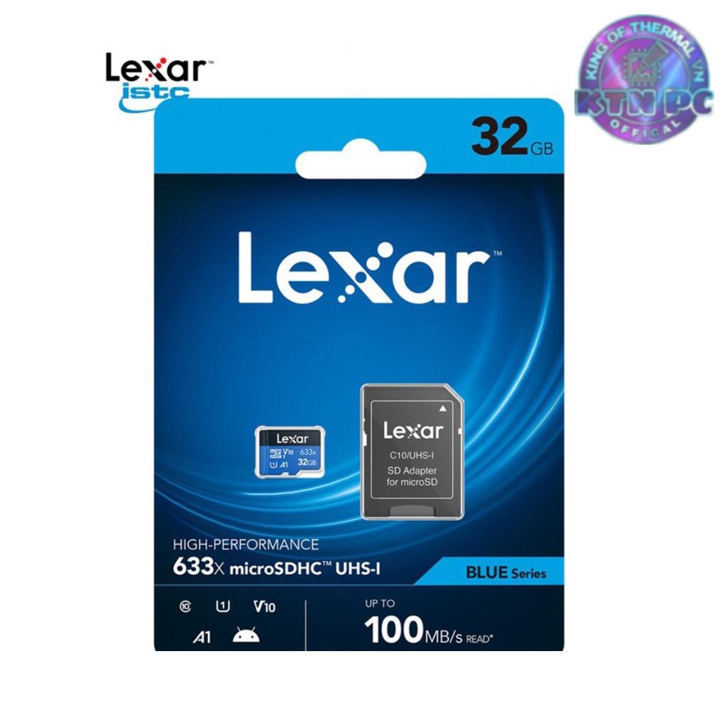 Thẻ Nhớ Lexar MicroSDHC UHS-I 32Gb Class 10 U1 100MB/s