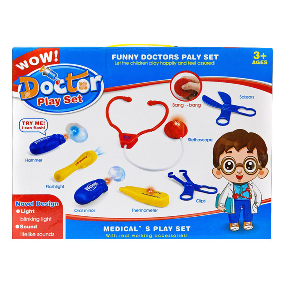 Bộ đồ chơi bác sỹ Pakattoys BOP806768