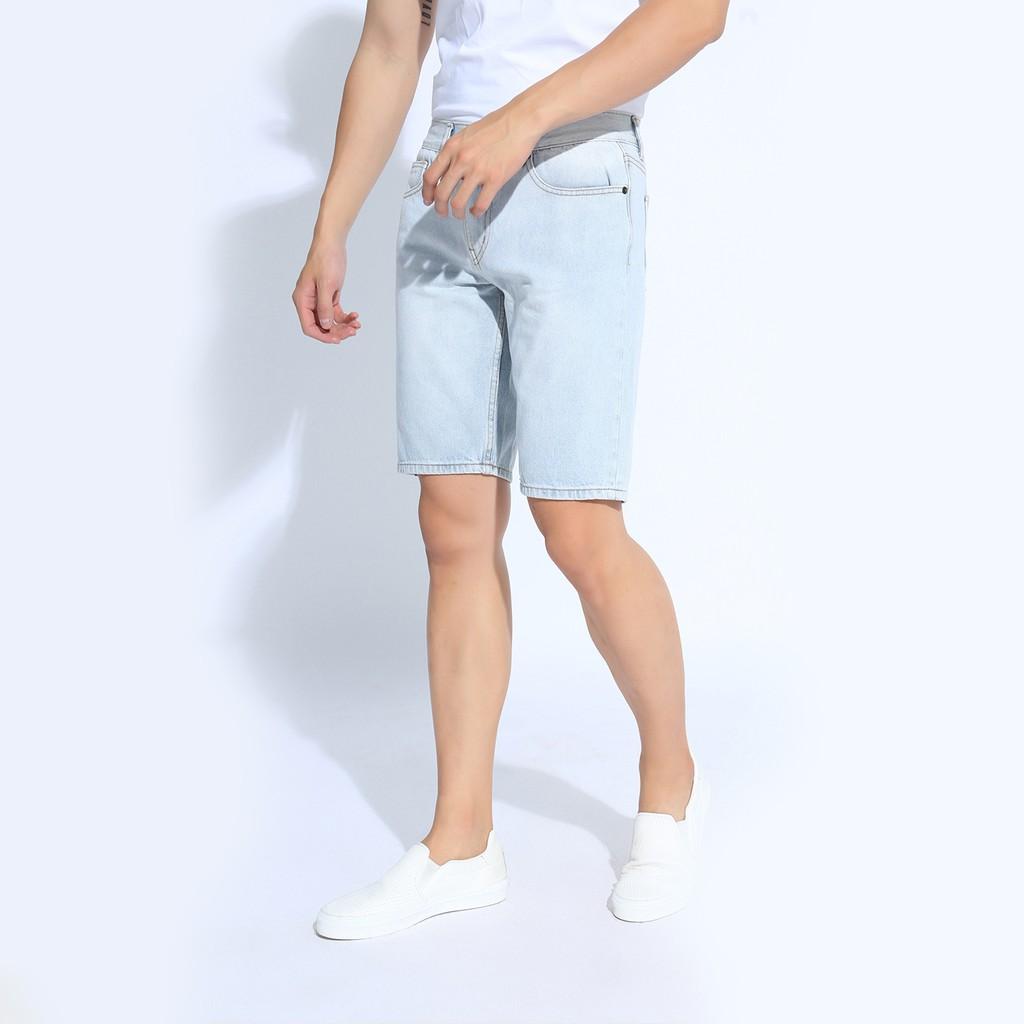Quần Short Jean Nam Basic AKUBA - Form Skinny | 01D19129