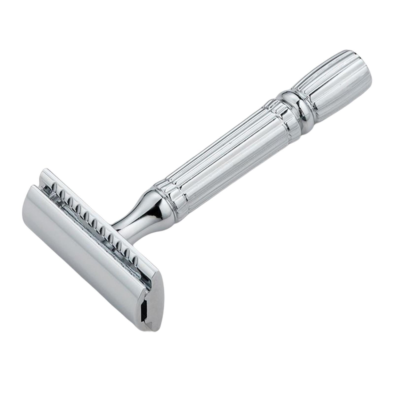 Double Edge    Shaving with 5Pcs Stainless Steel