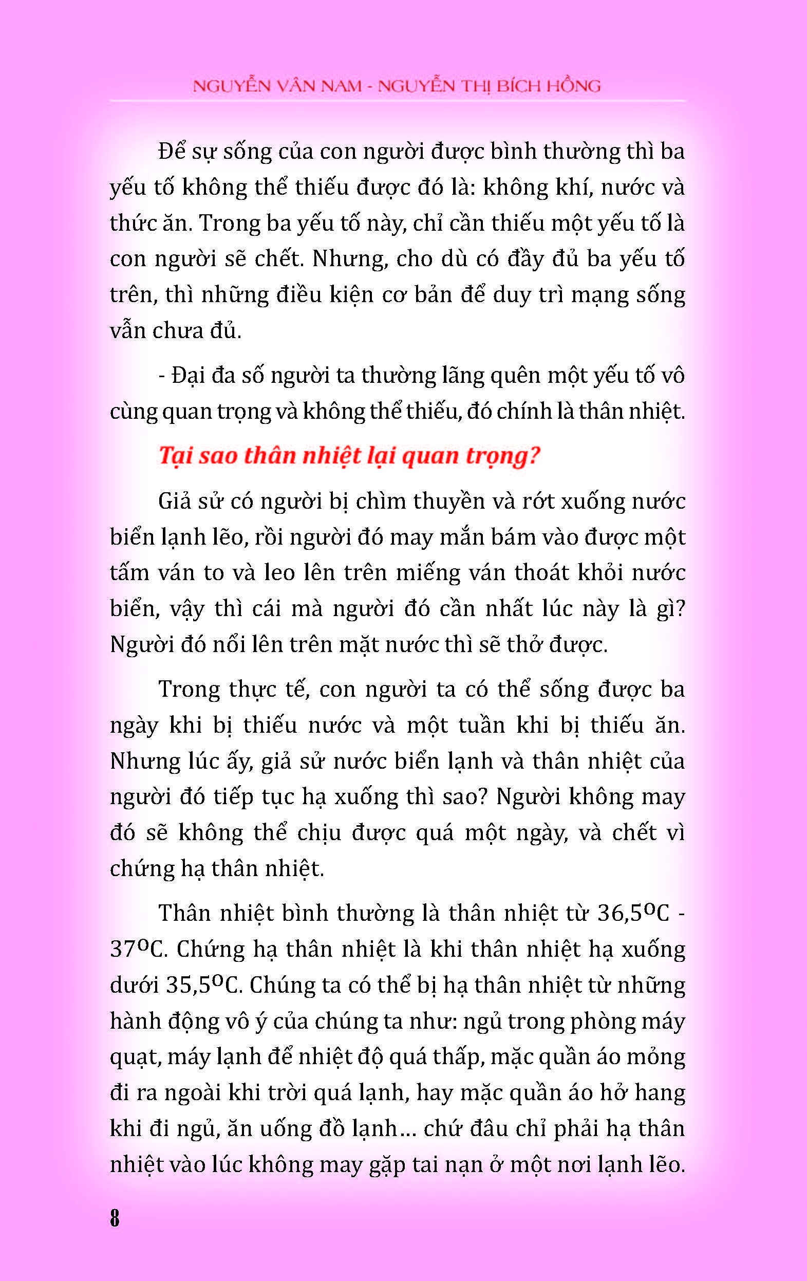 Thân Nhiệt Quyết Định Sinh Lão Bệnh Tử + Thân Nhiệt Năng Lượng Cốt Yếu Của Sự Sống