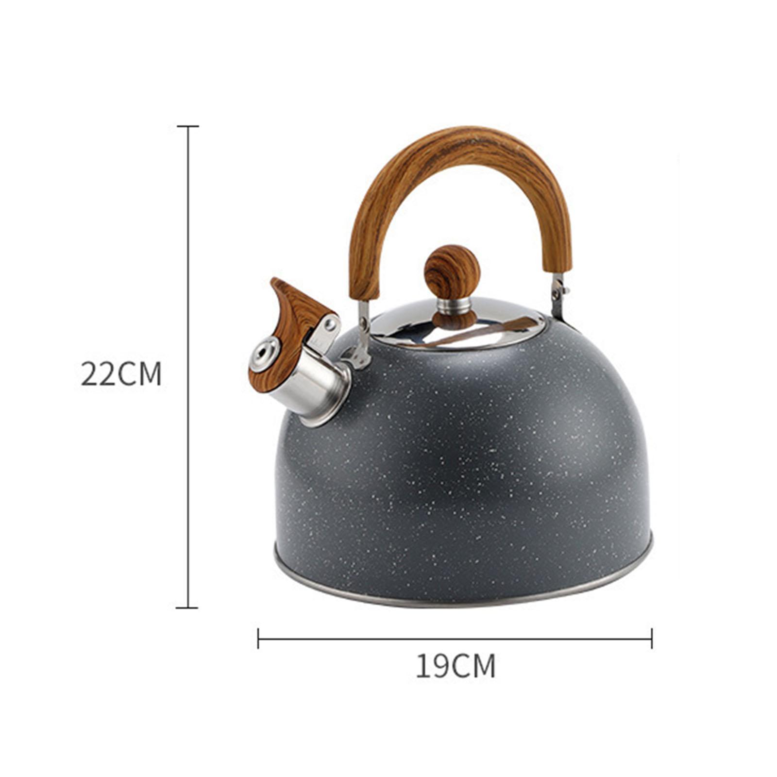 Whistling Tea Kettle Anti Scalding Handle Cookware Teapot Water Pitcher