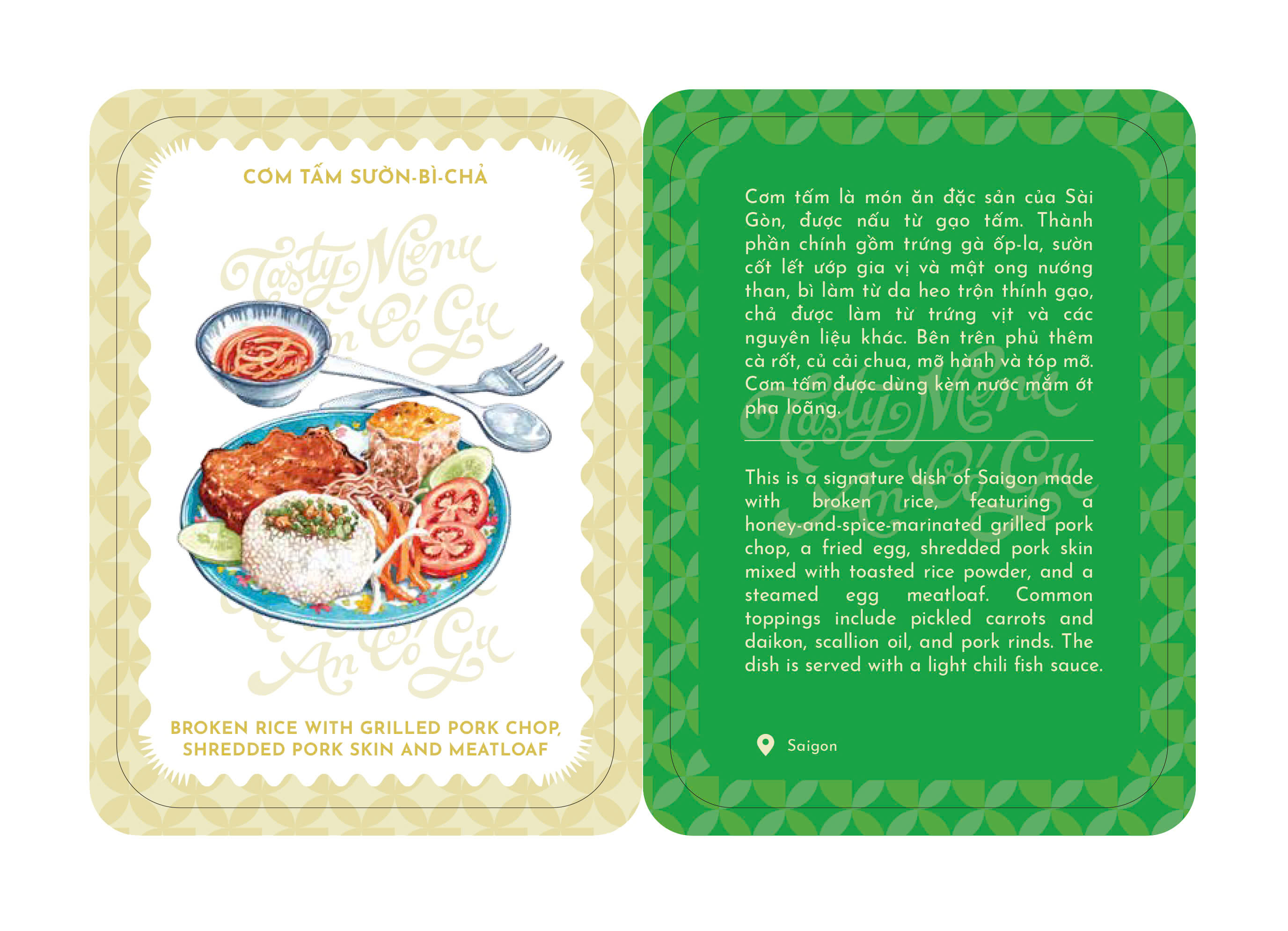 Bộ Hộp Thẻ Tasty menu – Ăn có gu