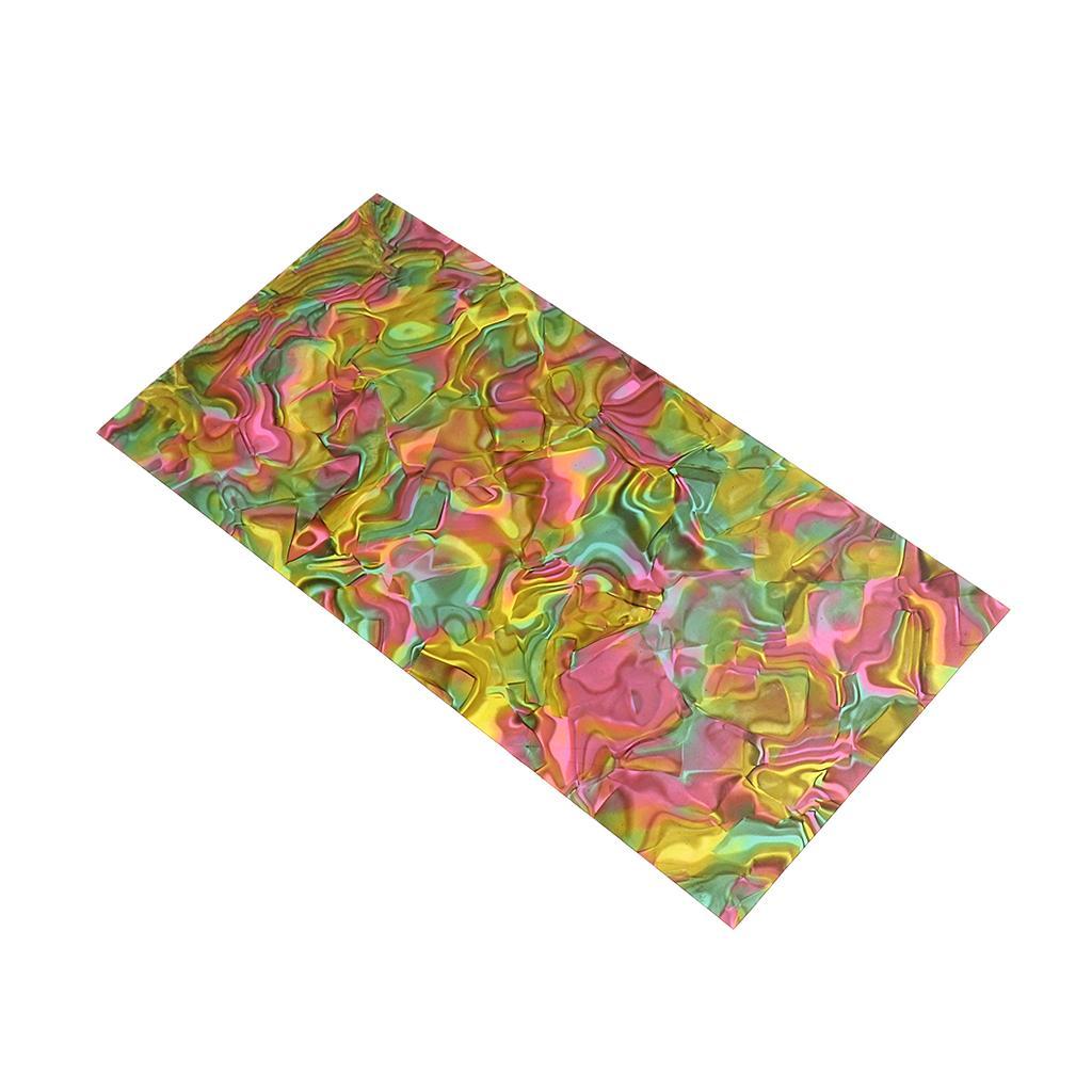 Celluloid Guitar Head Veneer Shell Sheet 200 x 100mm for Guitar Parts