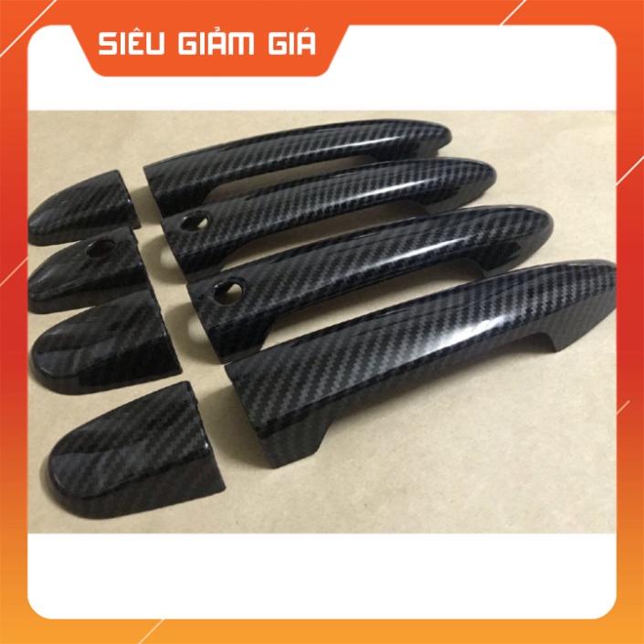 ỐP TAY HÕM CỬA CACBON MAZDA 3 2017 - 2019 FULL